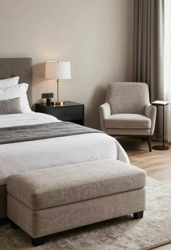 18 Large Bedroom Ideas Master Suite Layout for Luxury Living - 13. Functional Furniture 1