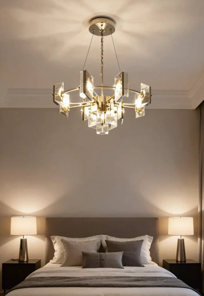 18 Large Bedroom Ideas Master Suite Layout for Luxury Living - 4. Statement Lighting 1