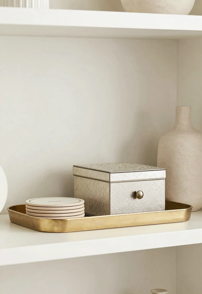 18 Living Room Shelf Decor Ideas Built Ins Styled Right - 8. Choose Functional Decor 1