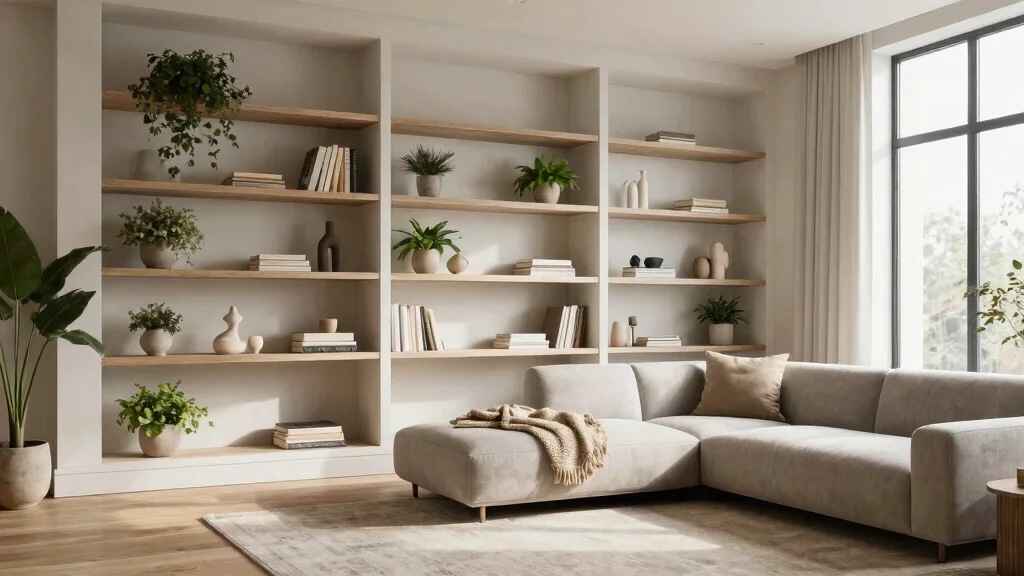 18 Living Room Shelf Decor Ideas Built Ins Styled Right