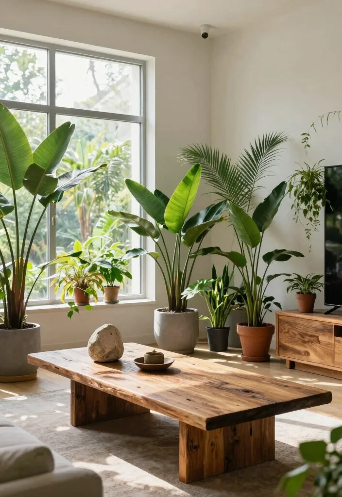 18 Men Apartment Decor Living Room Bachelor Pads Ideas - 8. Integrate Natural Elements 1