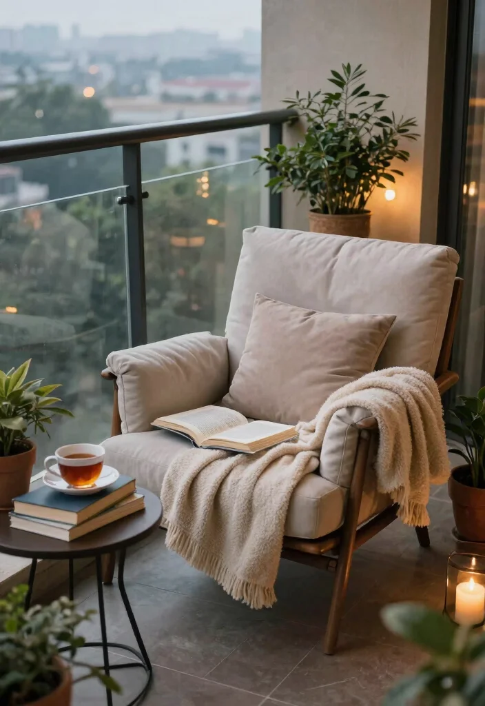 12 Juliet Balcony Styles for Small-Space Romantics - 11. Cozy Reading Nook 1