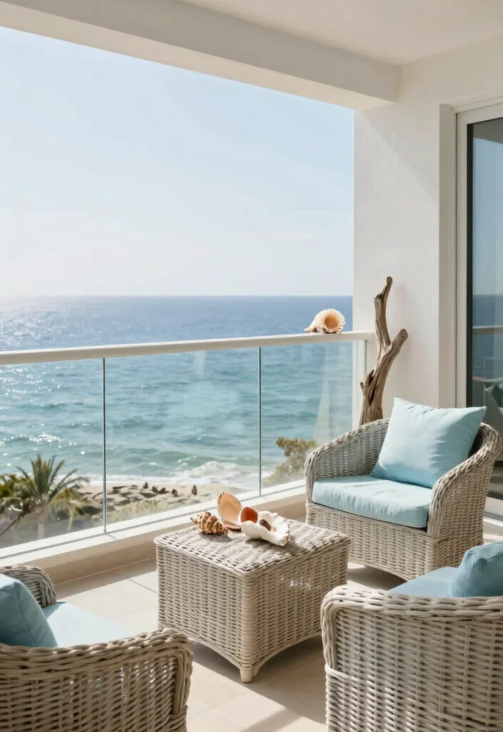 12 Juliet Balcony Styles for Small-Space Romantics - 6. Coastal Vibes 1