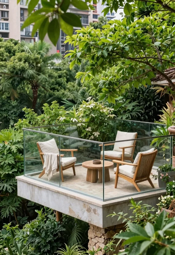 12 Juliet Balcony Styles for Small-Space Romantics - 9. Nature-Inspired Retreat 1