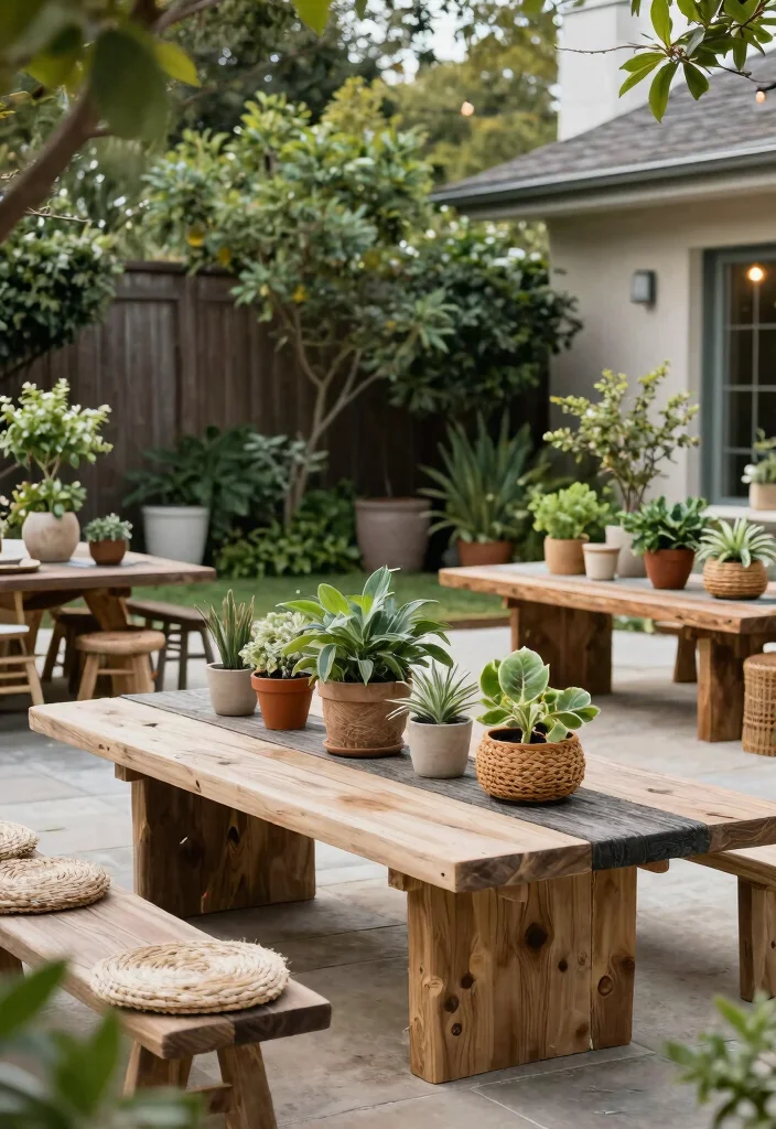 12 Romantic Vow Renewal Backyards for Couples - 10. Eco-Friendly Elegance 1