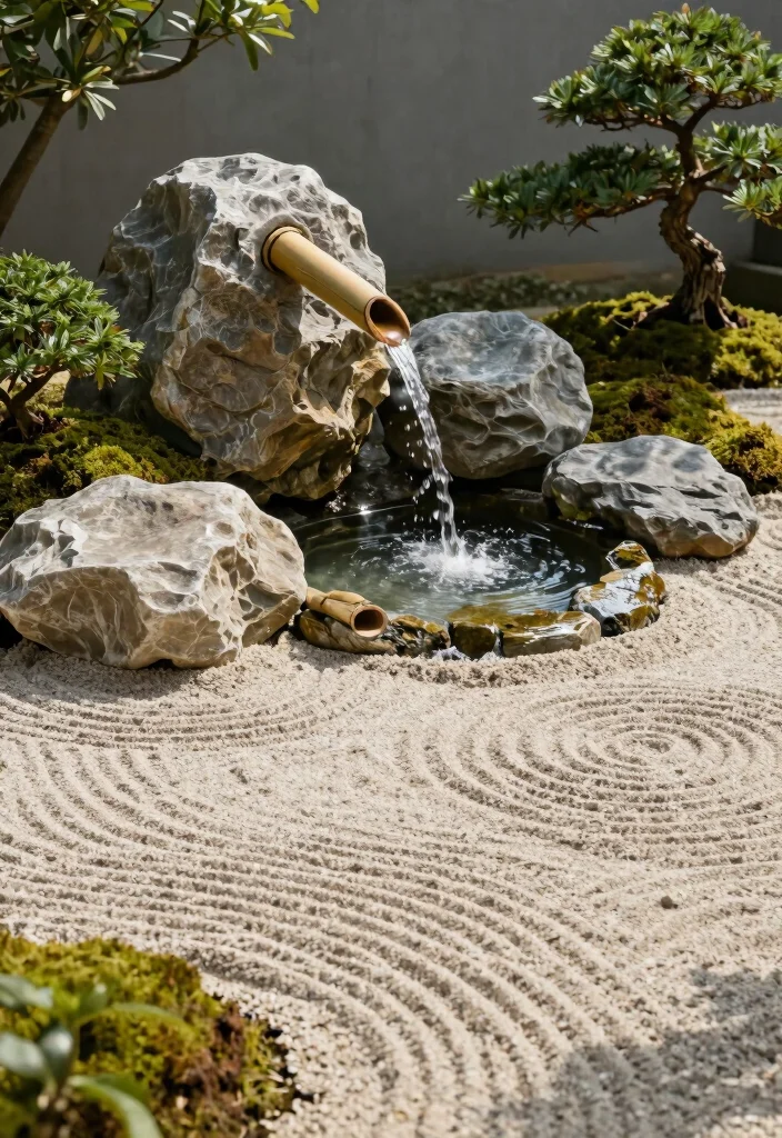 13 DIY Backyard Waterfall Projects for Nature Lovers - 5. Zen Garden Waterfall 1
