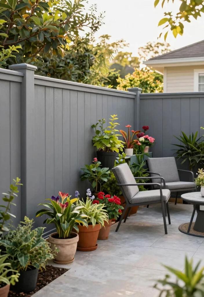 13 Horizontal Fence Designs for Privacy Seekers - 7. Composite Material Fence 1