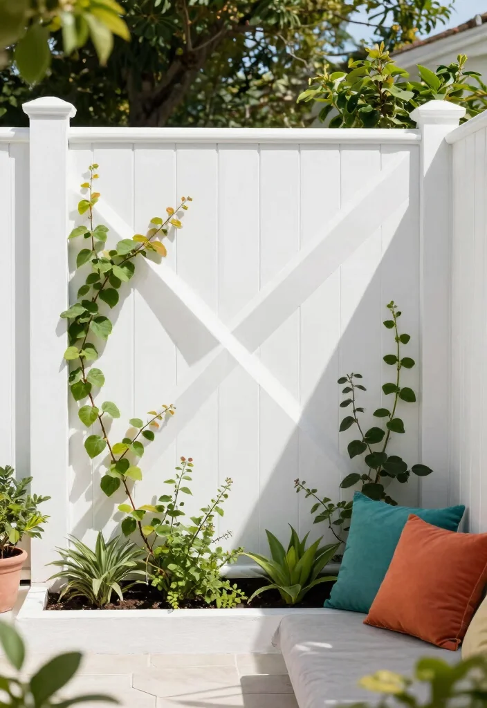 13 Horizontal Fence Designs for Privacy Seekers - 8. Geometric Design Fence 1