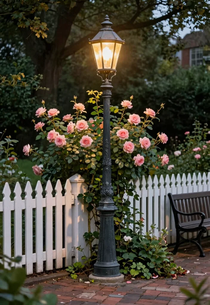 13 Lighting Posts That Add Curb Appeal - 1. Traditional Victorian Charm 1