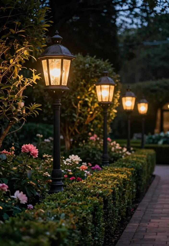13 Lighting Posts That Add Curb Appeal - 12. Classic Lanterns on Posts 1