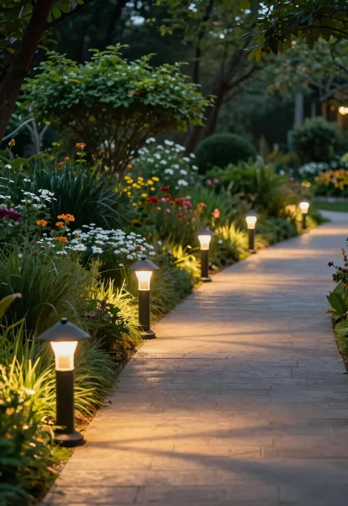 13 Lighting Posts That Add Curb Appeal - 6. Pathway Lighting for Enhanced Safety 1