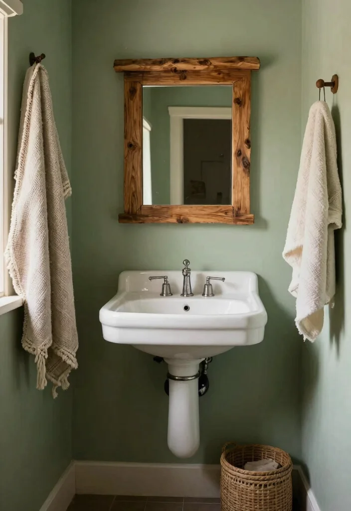 13 Small Bath Upgrades for Cozy Home Planners - 7. Earthy Color Palettes 1