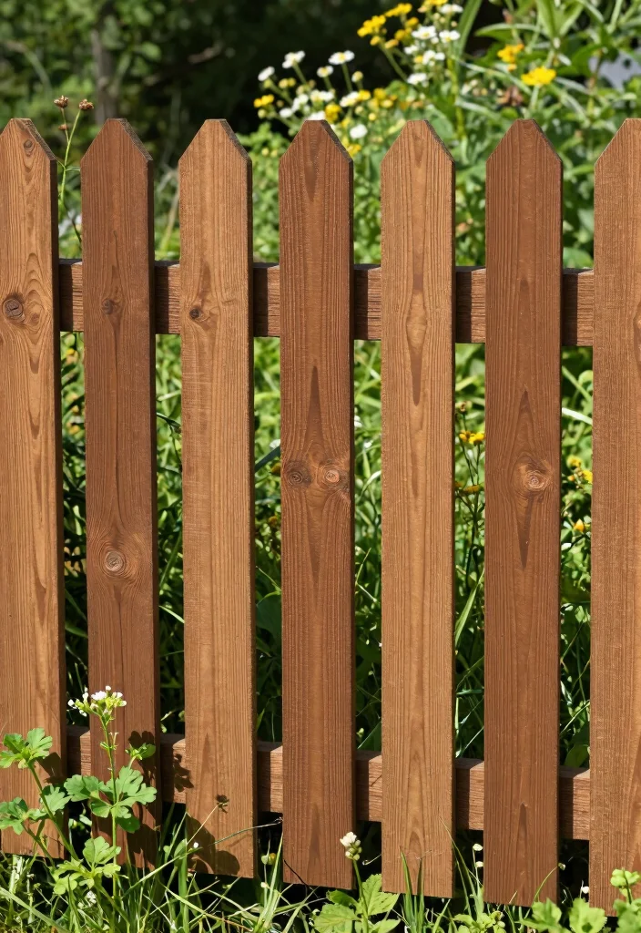 13 Stain Colors That Protect Cedar Fences - 1. Rustic Cedar Brown 1