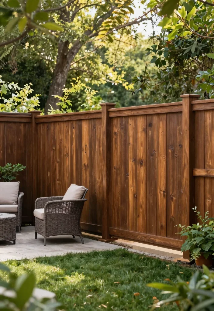 13 Stain Colors That Protect Cedar Fences - 6. Antique Walnut 1