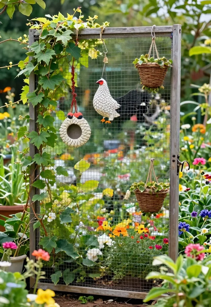 14 Chicken Wire Fence Setups for Hobby Farmers - 10. Chicken Wire Screens 1