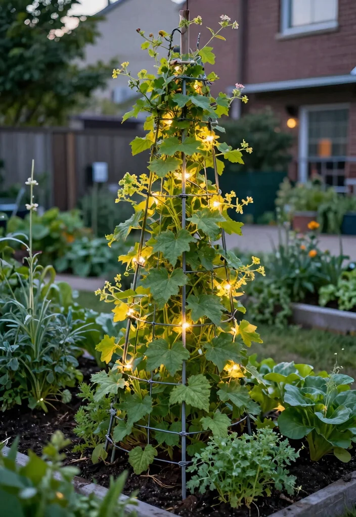 14 Chicken Wire Fence Setups for Hobby Farmers - 3. Chicken Wire Trellis 1