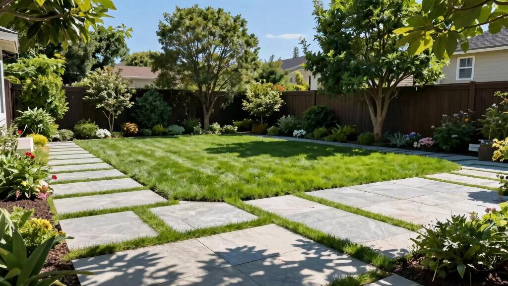 14 Grass and Paver Combos That Look Professional