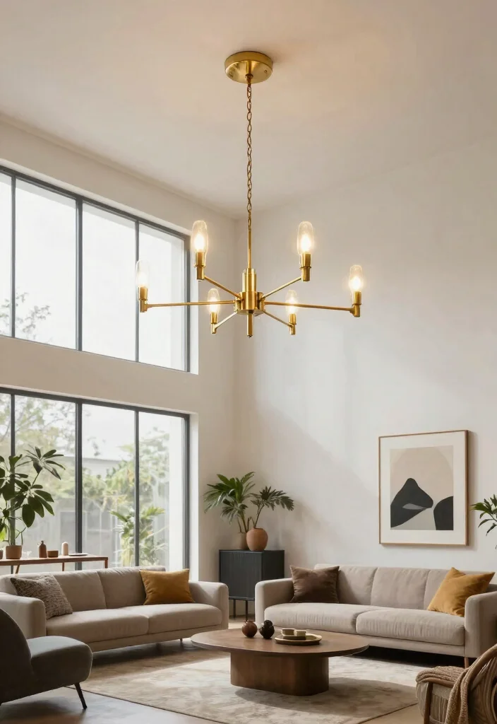 14 Industrial Lighting for Loft-Living Professionals - 8. Multi-Arm Chandeliers 1