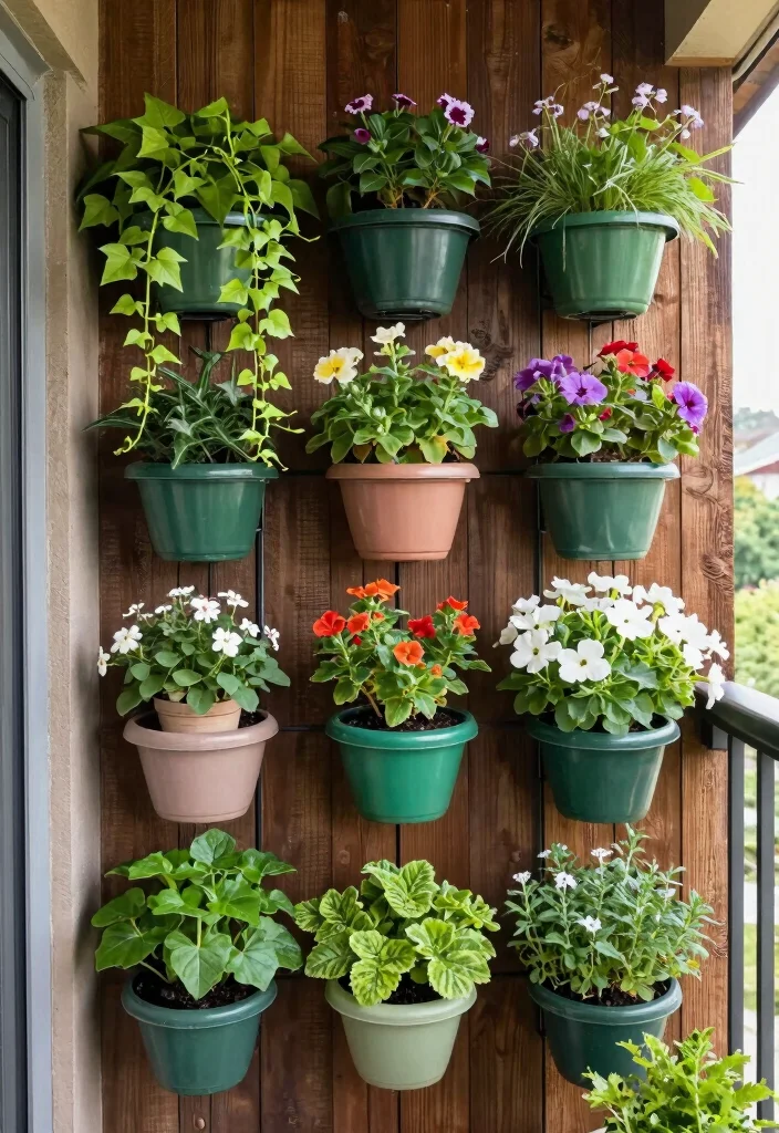 14 Japandi Balcony Ideas for Minimalist Professionals - 2. Compact Planters for Small Spaces 1