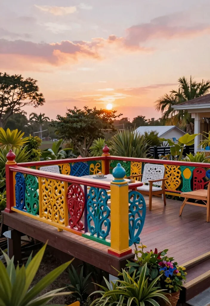 14 Railing Options for Elevated Deck Builders - 14. Artistic Railings 1