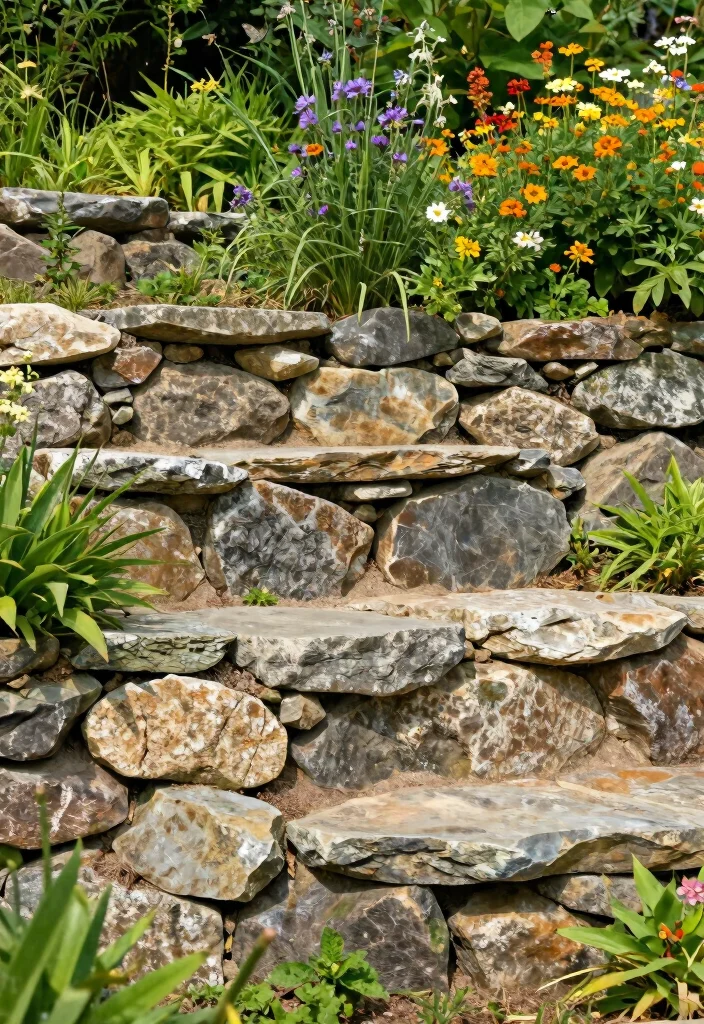 14 Retaining Wall Designs That Hold Strong for Years - 1. Natural Stone Wonders 1