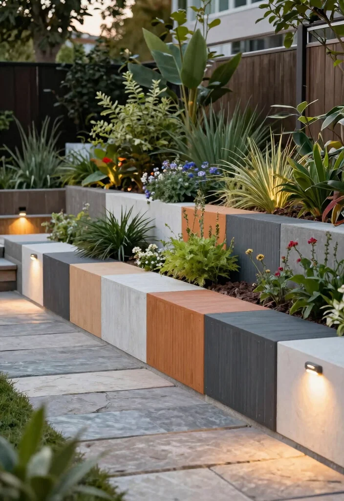 14 Retaining Wall Designs That Hold Strong for Years - 5. Modular Systems 1
