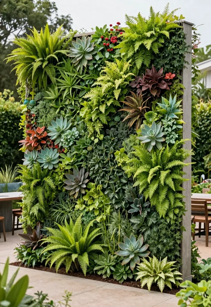14 Retaining Wall Designs That Hold Strong for Years - 6. Living Walls 1