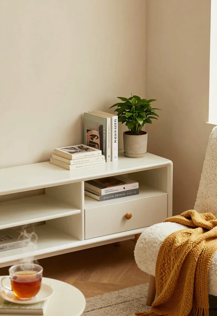 14 Styled TV Stands for Country-Home Enthusiasts - 7. Cozy Corner Setup 1