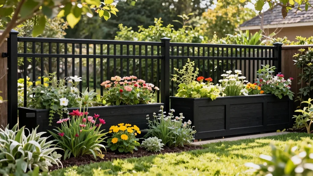 15 Black Fencing Styles for Dramatic Home Updates