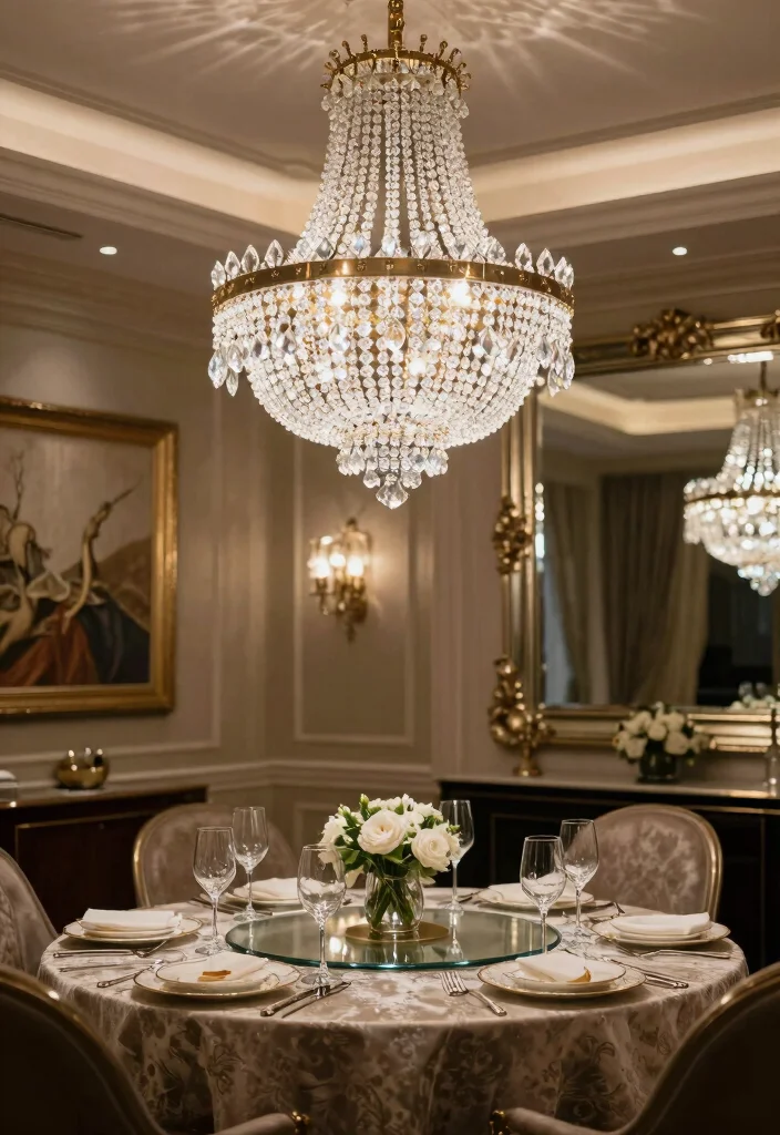 15 Decorative Light Covers That Hide Ugliness - 7. Elegant Crystal Canopies 1