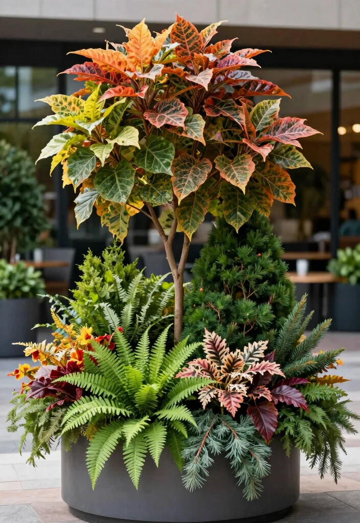 15 Fall Planter Ideas for Seasonal Decorators - 12. Decorative Foliage Arrangements 1