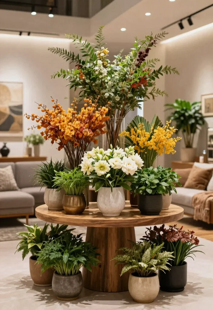 15 Fall Planter Ideas for Seasonal Decorators - 9. Elegant Indoor Arrangements 1