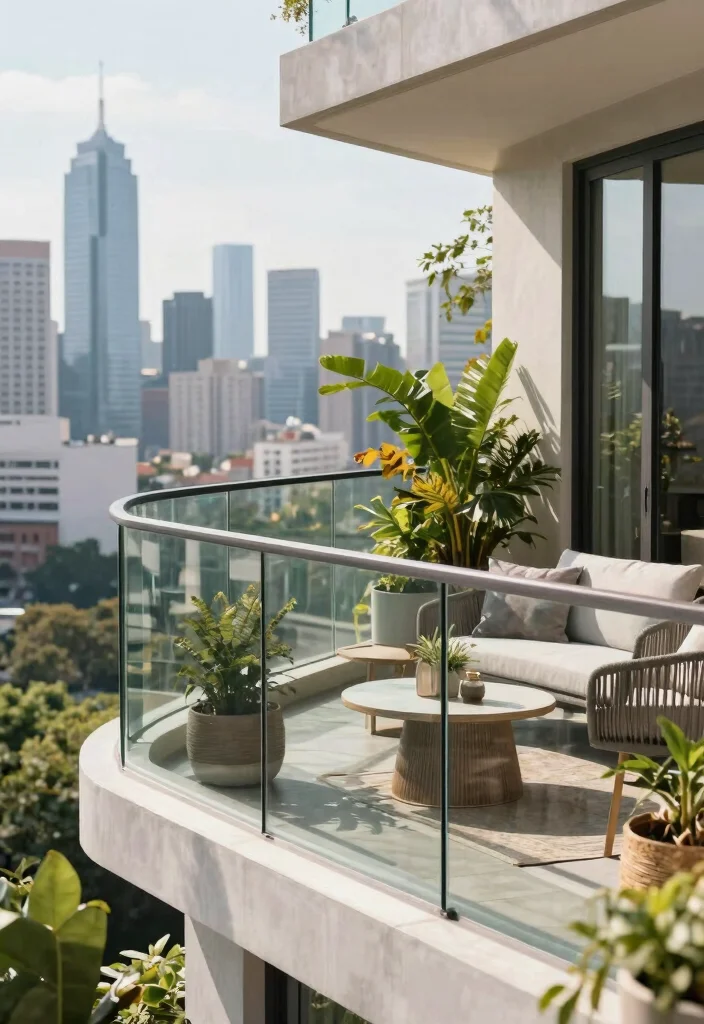 15 Glass Railing Upgrades for Sleek City Livers - 15. Layered Glass Railings 1