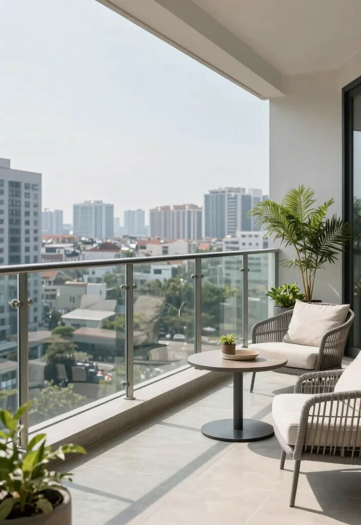 15 Glass Railing Upgrades for Sleek City Livers - 9. Transparent Glass Balustrades 1