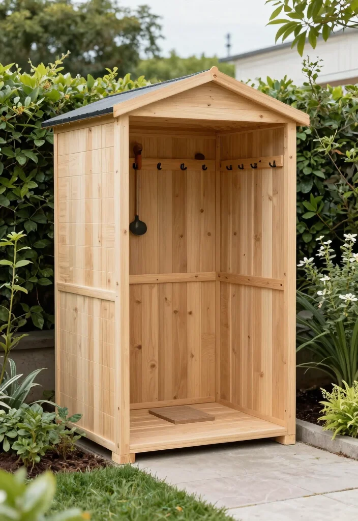 15 Storage Shed Designs for Clutter-Fighting Homeowners - 7. Tiny Storage Shed 1
