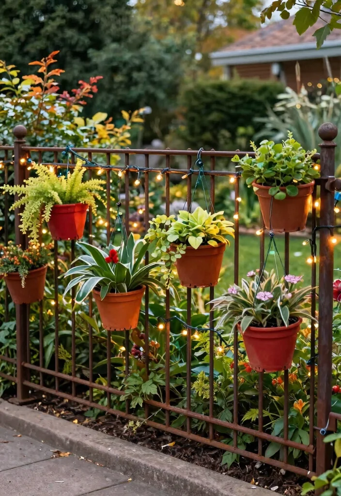 16 Corten Steel Fencing for Modern Architecture Buffs - 14. Seasonal Decor Integration 1