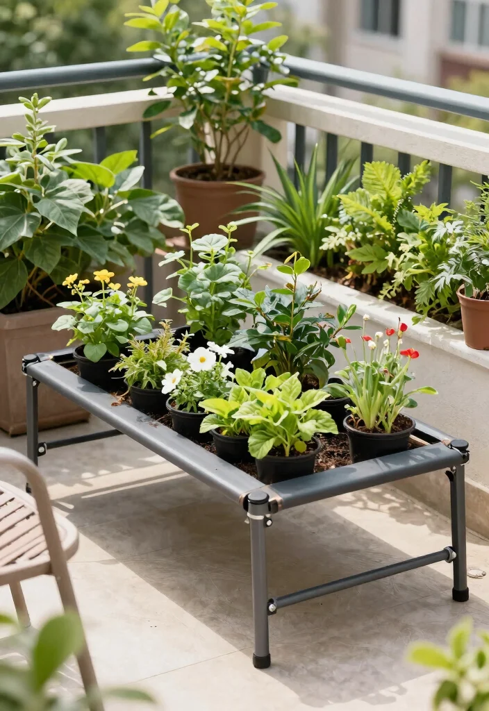 16 Eco-Friendly Metal Raised Beds for Urban Gardeners - 6. Foldable Metal Garden Beds 1