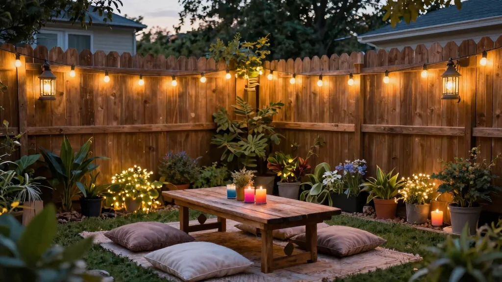 16 Fence Lighting Ideas for Evening Entertainers