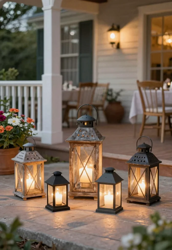 16 Rustic Lighting Fixtures for Porch Gatherers - 15. Multi-Functional Lighting 1