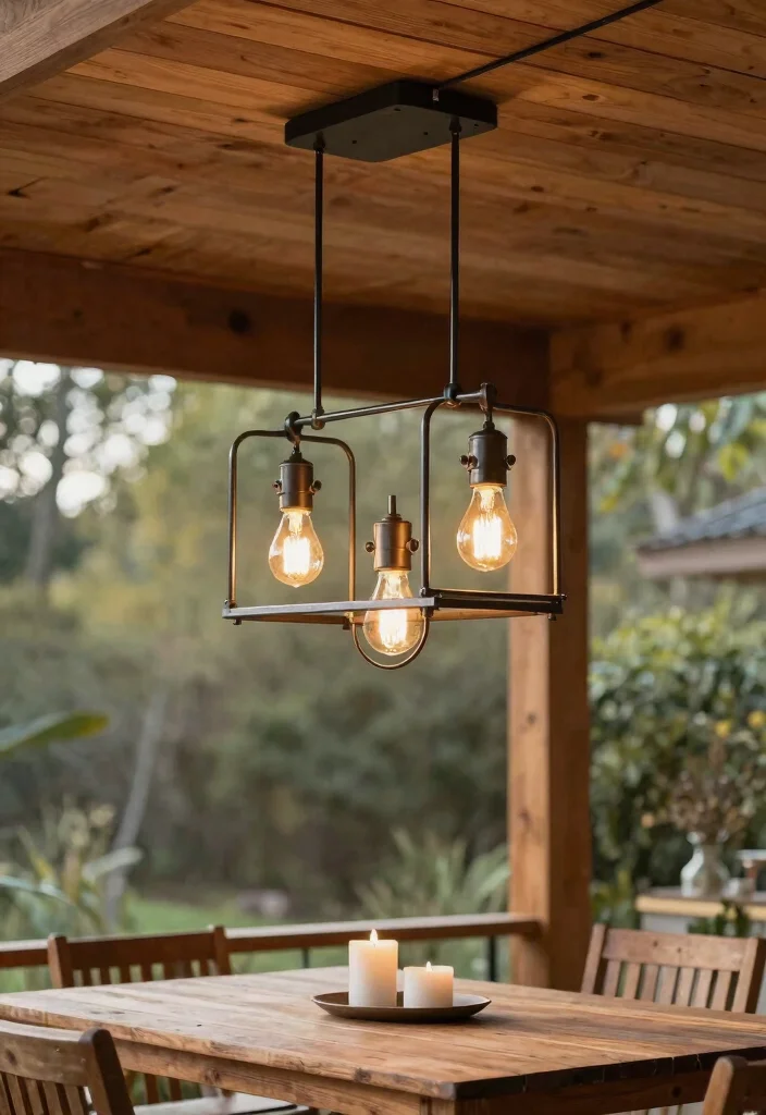 16 Rustic Lighting Fixtures for Porch Gatherers - 8. Industrial Style Fixtures 1