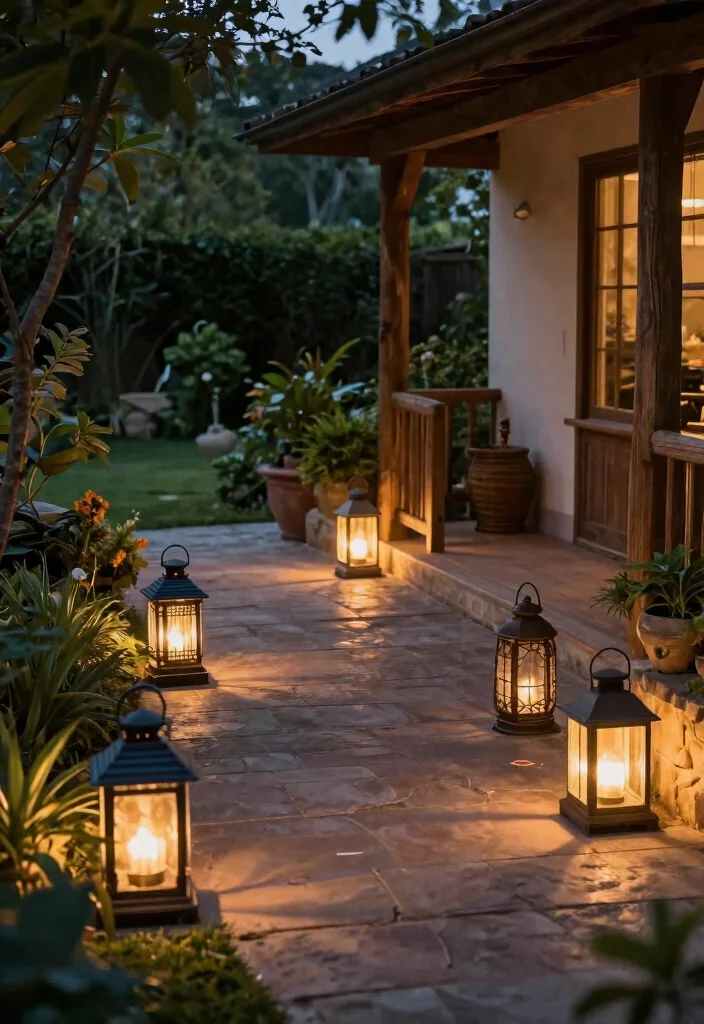 16 Rustic Lighting Fixtures for Porch Gatherers - 9. Solar Lanterns 1