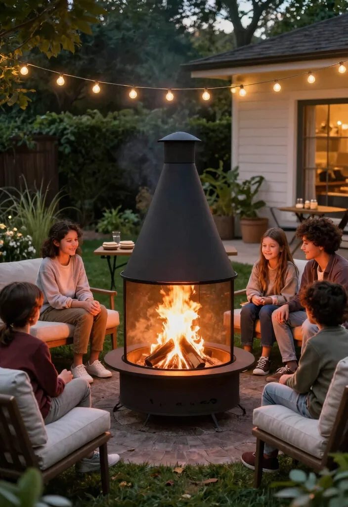 16 Safe Backyard Setups Every Parent Needs - 11. Safe Fire Pit Gathering 1