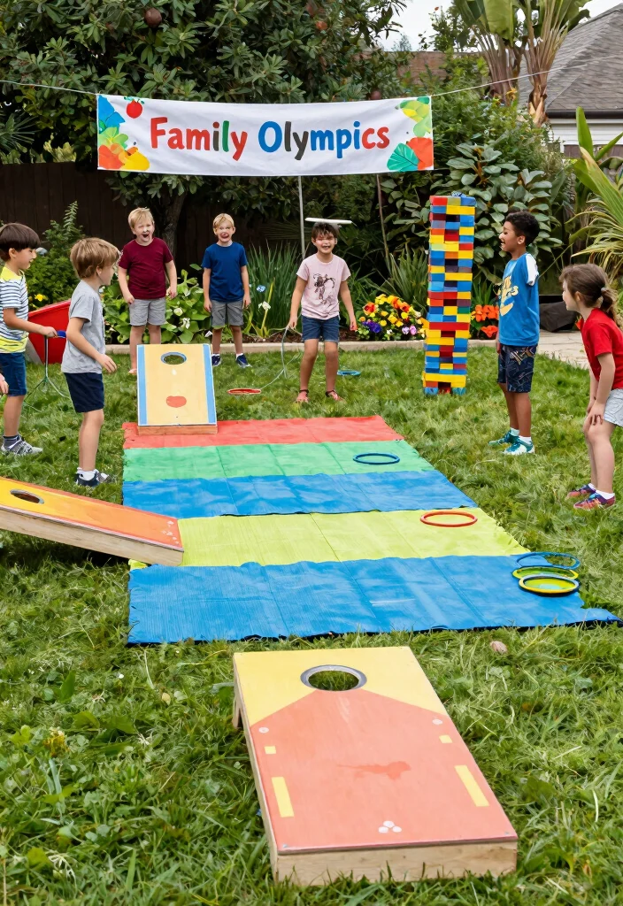 16 Safe Backyard Setups Every Parent Needs - 8. Garden Games Galore 1