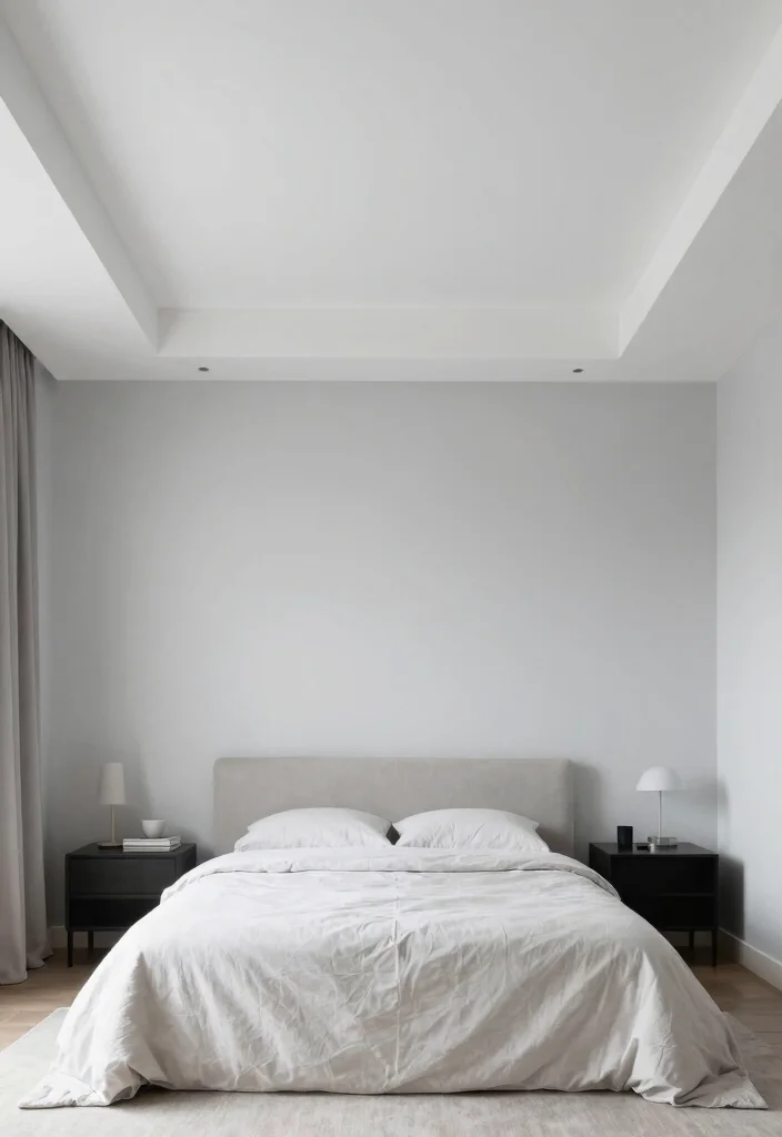 16 Tray Ceiling Treatments for Master Bedroom Upgrades - 15. Minimalist Designs 1
