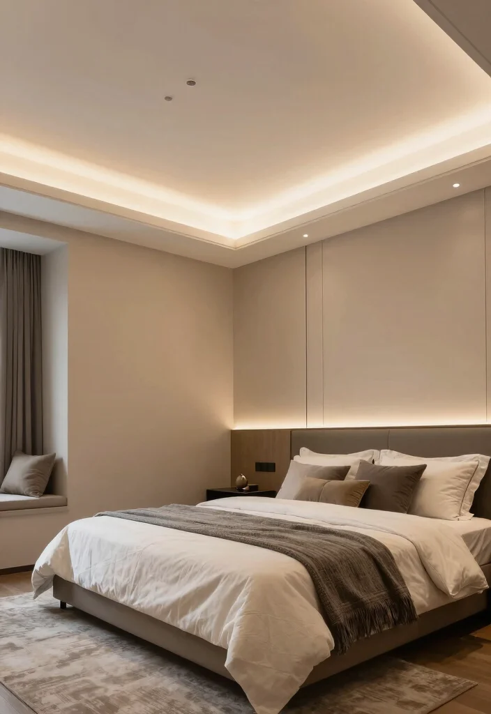16 Tray Ceiling Treatments for Master Bedroom Upgrades - 16. Custom LED Backlighting 1