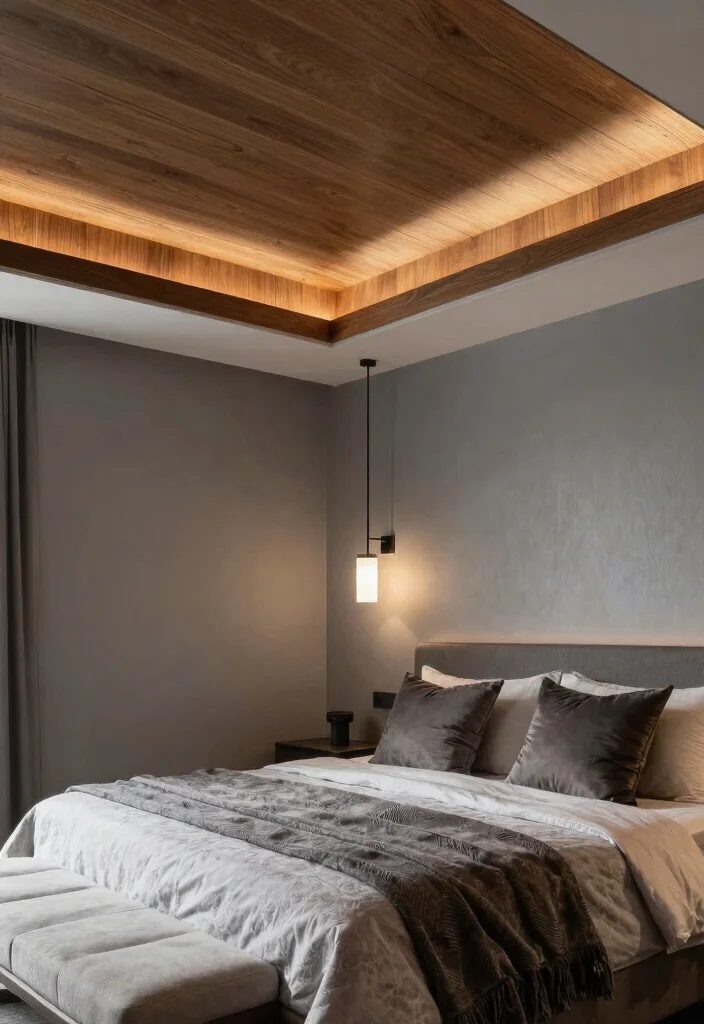 16 Tray Ceiling Treatments for Master Bedroom Upgrades - 9. Layered Textures 1