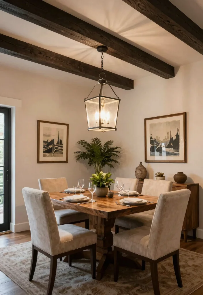 17 Faux Beam Tricks for Exposed Ceiling Lovers - 1. Embrace the Dark Side 1