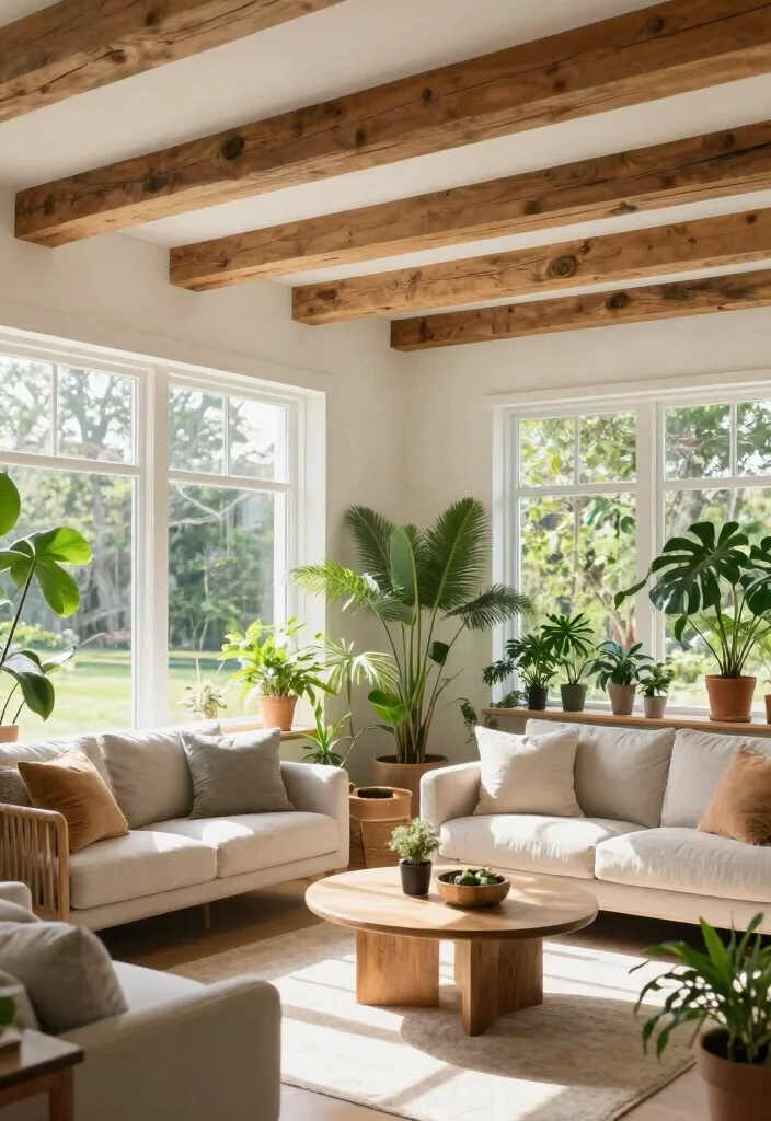 17 Faux Beam Tricks for Exposed Ceiling Lovers - 12. Create an Outdoor Feel 1