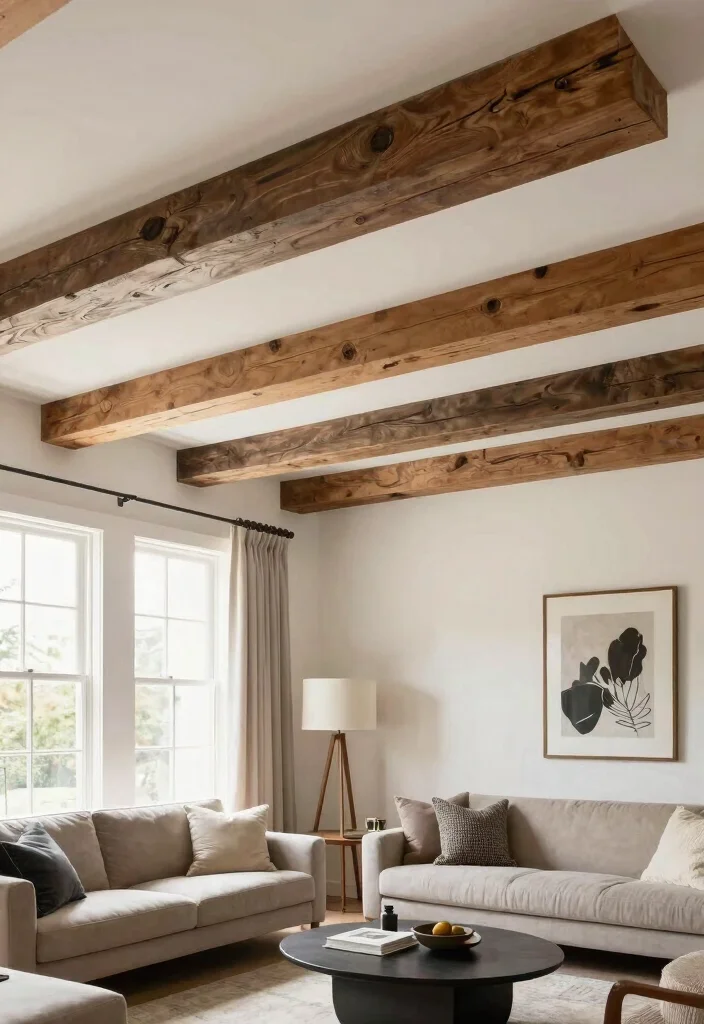 17 Faux Beam Tricks for Exposed Ceiling Lovers - 17. Custom Solutions 1