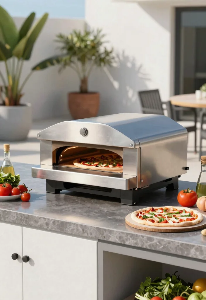 17 Pizza Oven Builds for Serious Home Entertainers - 2. The Modern Steel Oven 1
